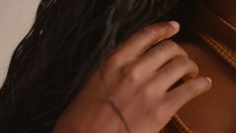 Close-Up-Studio-Skincare-Beauty-Shot-Of-Young-Woman-Feeling-Softness-Of-Skin-On-Shoulder-2